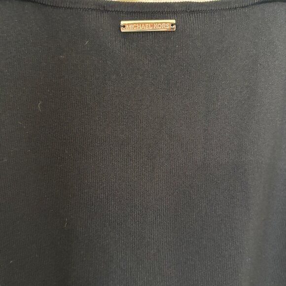 Michael Kors Black Lace Front Dress Sz S - Picture 3 of 6